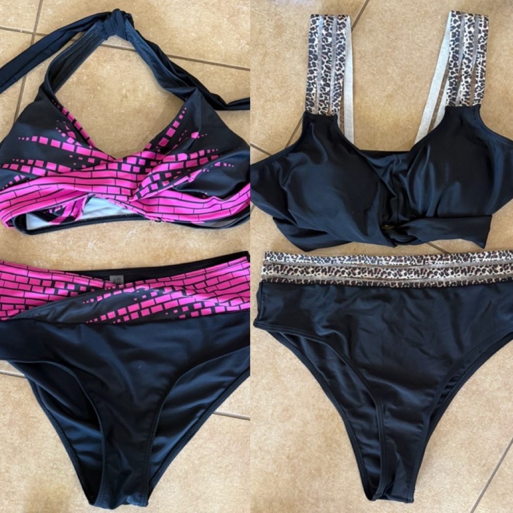 SET OF 2 New Size L Swimsuit Bundle - Never Worn! NWOT